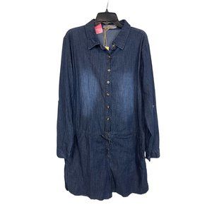 NWT Judy Blue Chambray Denim Romper XXXL 3XL